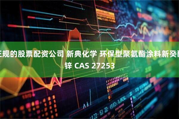 正规的股票配资公司 新典化学 环保型聚氨酯涂料新癸酸锌 CAS 27253
